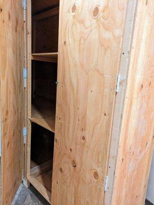 DIY garage storage