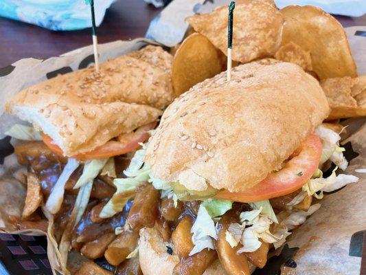 French fried Poboy