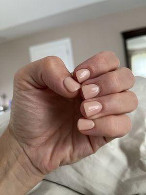 Powder dip manicure