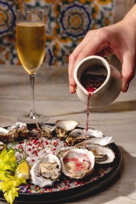 Oysters on the half Shell at Mediterranean Room