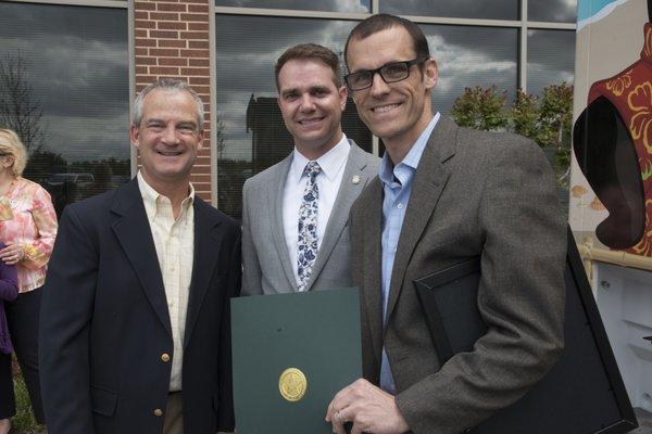 Proclamation for Edmond clinic at Grand opening 4-2016