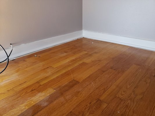 We take care baseboards well and floor renovations