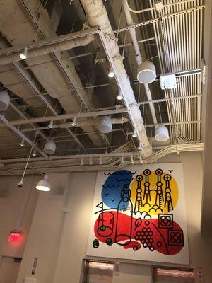 Pendant Speakers in Hudson Yards Mercado