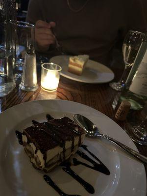 Tiramisu and Limoncello cake