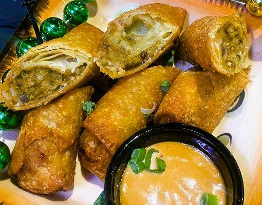 Boudin Eggrolls