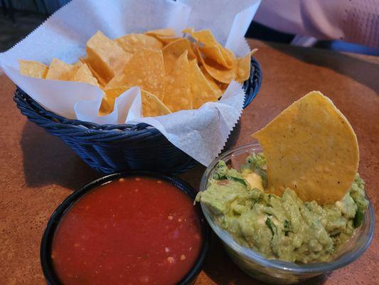 Chips with guacamole!