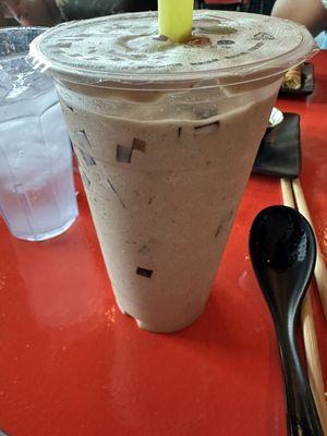 Toffee coffee boba