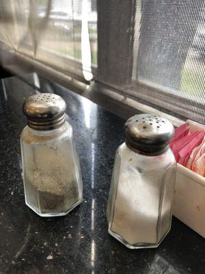 Nasty salt and pepper shakerss