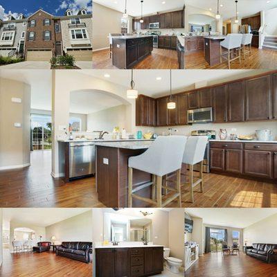 3B 2.5BA $379,888Dramatic open layout & fully upgraded 3br 2.5 ba town home in Pleasant Square with a prime interior lot. Fantastic location