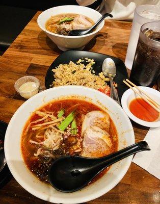 Shoul Ramen  mild spice level. Broth is so yummy.