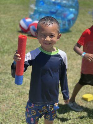 Water days are the best way to cool off at summer camp when it's hot in Walnut Creek!