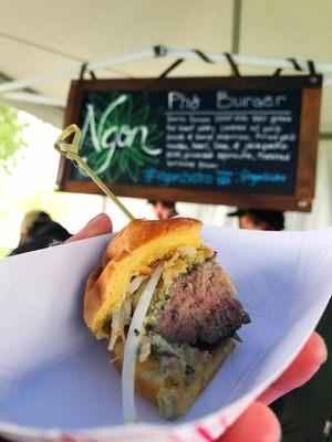 Ngon's Pho Burger (TCBB 2017)