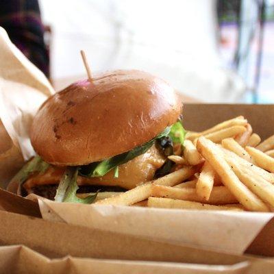 Joint Burger w/ side of fries