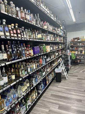 Largest liquor selection!!  All tequila available!