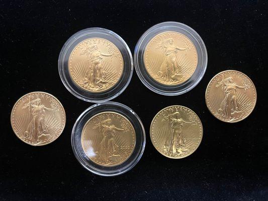 Mint and circulated coins available