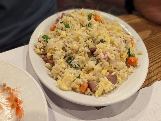 Family Dinner B: BBQ pork fried rice