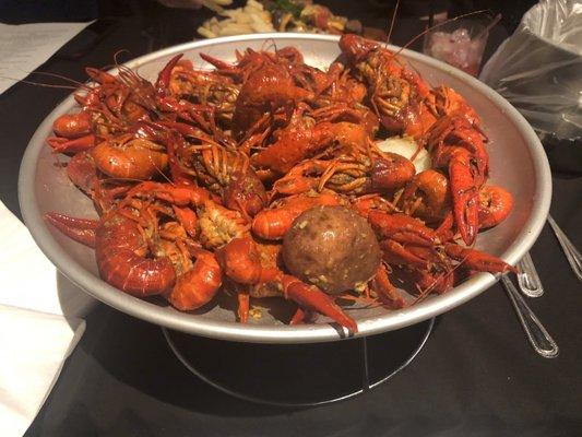 Tasty crawfish