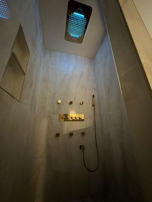 Custom showers