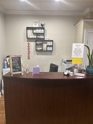 Front desk