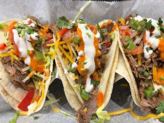 Steak tacos