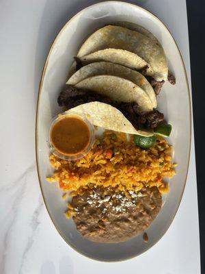 Steak tacos