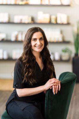 SUGARED owner + boss babe esthetician, Hawley!