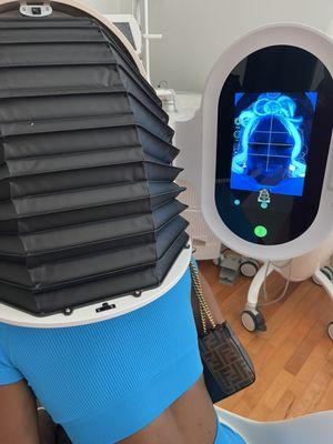 Skin analysis machine