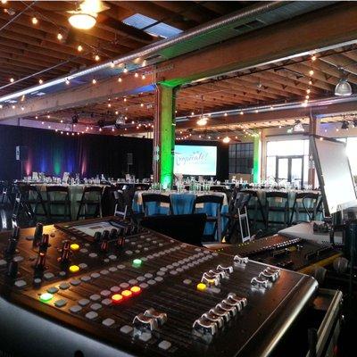 High quality audiovisual implementation elevates an event.