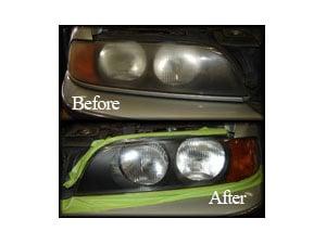 We offer quality headlamp restoration to help your vehicle's headlights look like new.