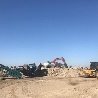 Dunn's Inc rock crushing plant