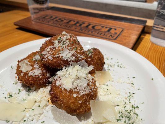 Stuffed rice balls:  lovely... and I'll eat them any chance I get