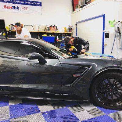 2019 Corvette - PPF and tint