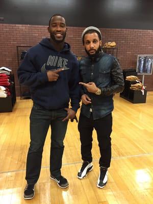 Redskins superstar Pierre Garçon always shows us love!!!