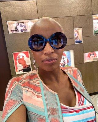 My latest pair of diva sunglasses! My Jacques Durand's are gorgeous!