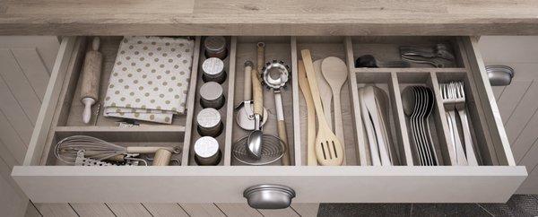 Organized kitchen