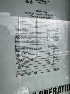 Prices as of 2/2024. Two sets of mattress are free per entry. As in 2 mattress and 2 box springs.