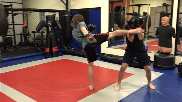 Adult kickboxing