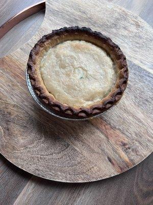 5 in take & bake chicken pot pie (came frozen)