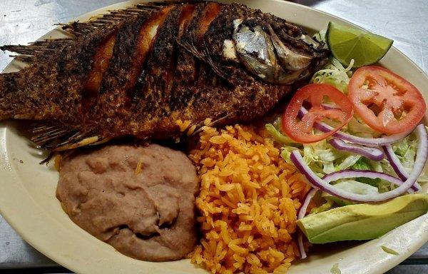 Mojarra frita