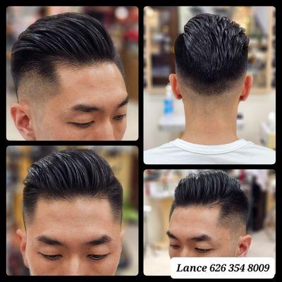 Men's Haircut, fade, Asian men's haircut.