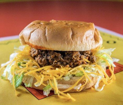 Chili Burger with Cheese!