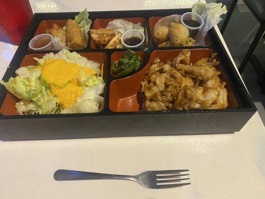 Chicken Bento Box