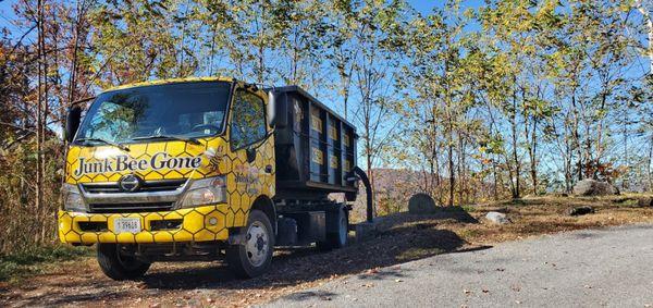 15 yard driveway dumpsters delivered in East Tennessee!