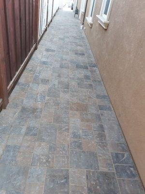 Job done in san jose ca paving side of the property