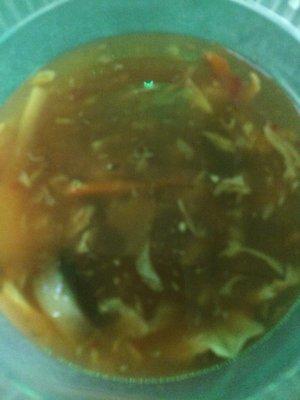 hot & sour soup :) :) :)