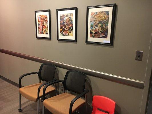 Dr. Glaser's mother, Irene Glaser, is a local artist. Her art is displayed throughout all three Kids Eye Care locations.