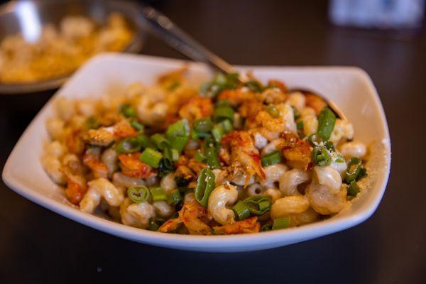 Crawfish mac and cheese