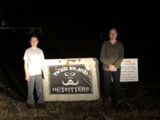 These innocent kids think they're getting a mounted boars head.  Instead, they will get nothing.