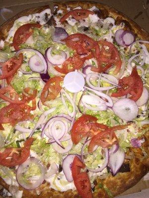 Gyro Pizza