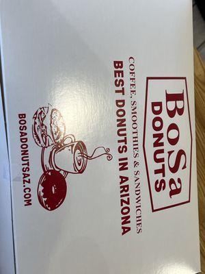 We stopped by our BoSa donuts...